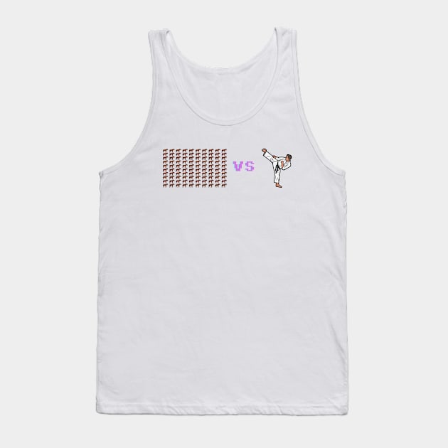 Fight 100 Duck Sized Horses Tank Top by Melty Shirts